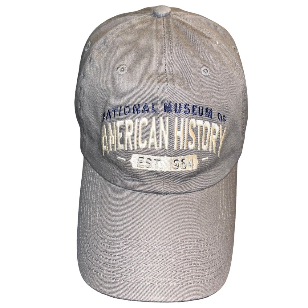 National museum of American History est. 1964 gray adjustable hat